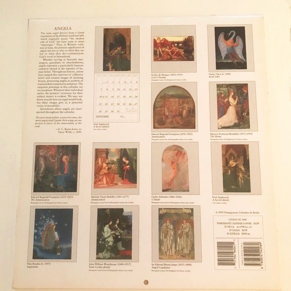 Calendar Art - Angels - Picture 2 of 4